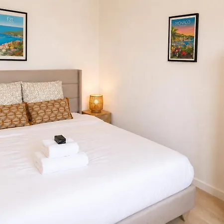 2br Sea View 1 Min From Monaco בית נופש